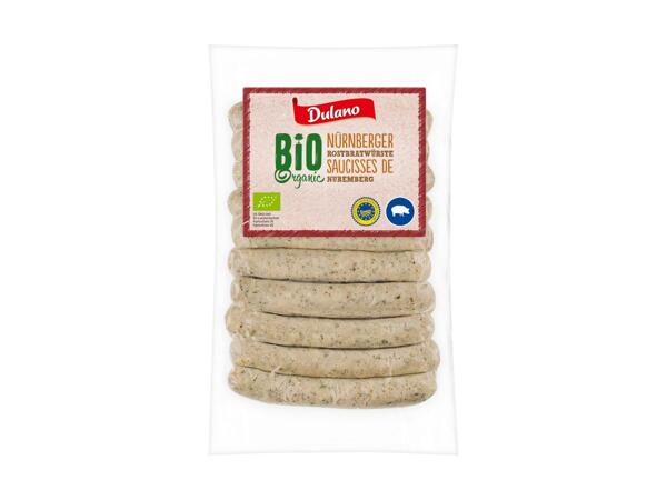Saucisses à griller de Nuremberg bio