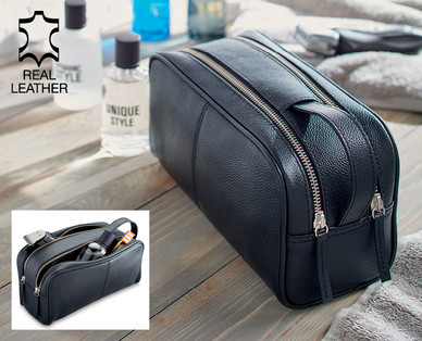 Leather Washbag†