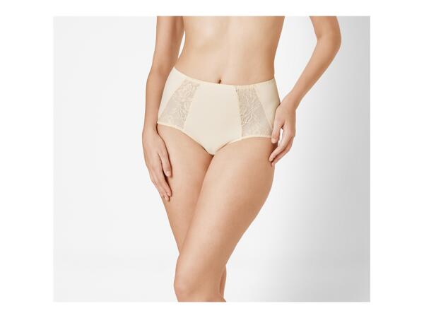 Ladies' briefs with lace, 2 pieces