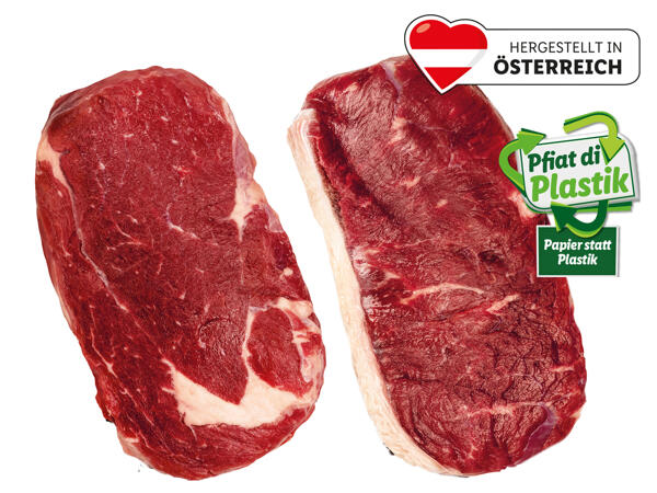 Frisches Dry Aged Rumpsteak/Dry Aged Rib-Eye-Steak