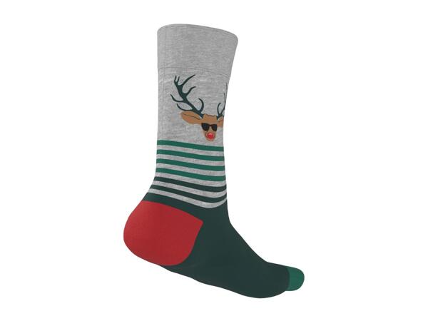 Esmara Men's Green & Navy Christmas Socks - 3 Pairs