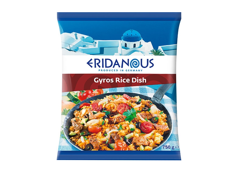 Rijstgerecht met gyros