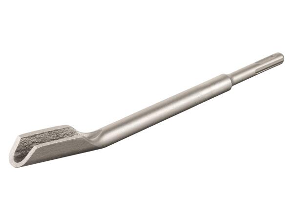 Channelling chisel bit or chisel