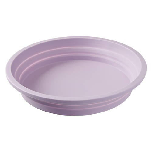 Reinforced Silicone Bakeware - Circle Pie Mold, Purple