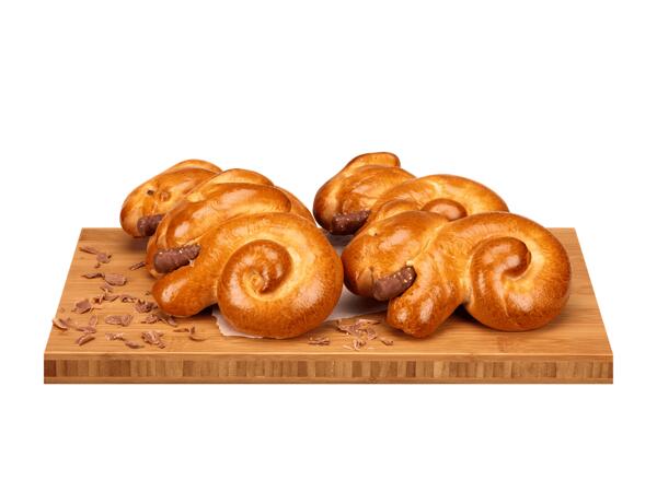 Lapin de Pâques avec barre chocolatée