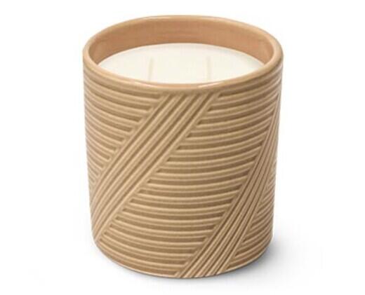 Huntington Home 
 Textured Ceramic Candle