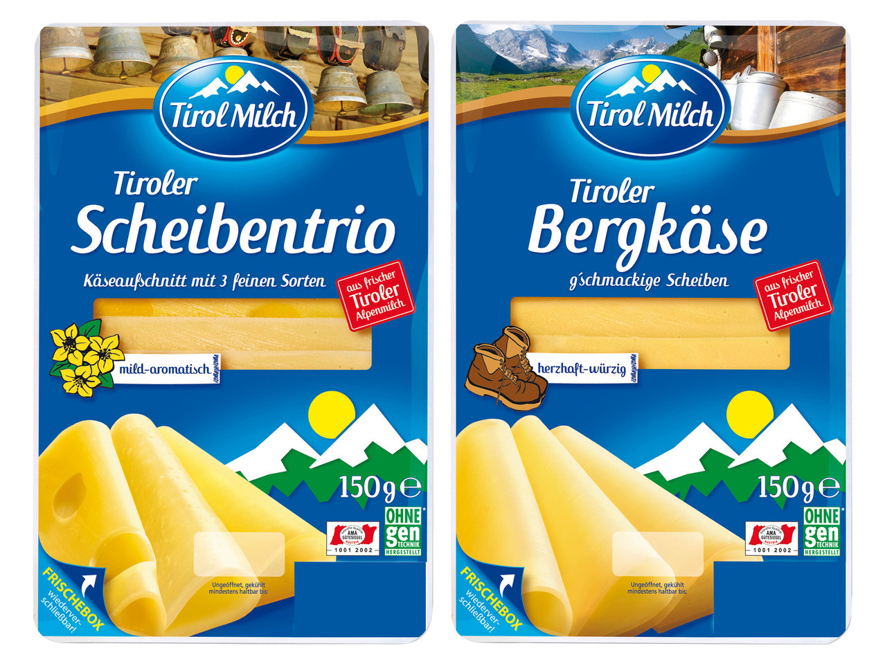 TIROL MILCH Käse in Scheiben