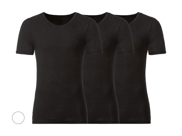 Maillots de corps à nervures, set de 3