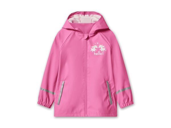 Kleinkinder Regenjacke