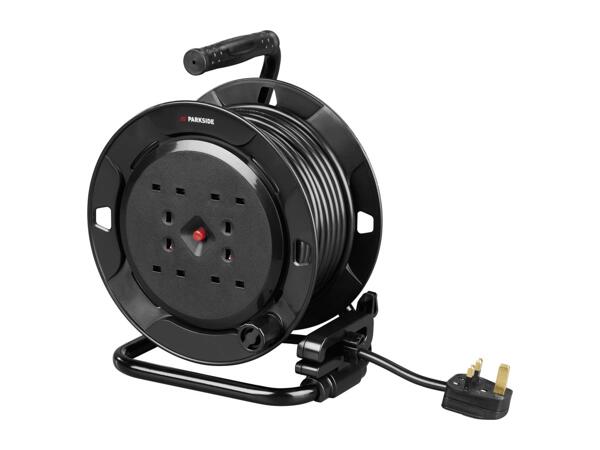 Parkside 4 Socket Cable Reel