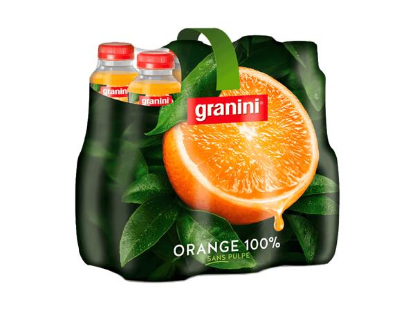 Jus d'orange Granini (valable uniquement en Suisse alémanique et en Suisse romande)