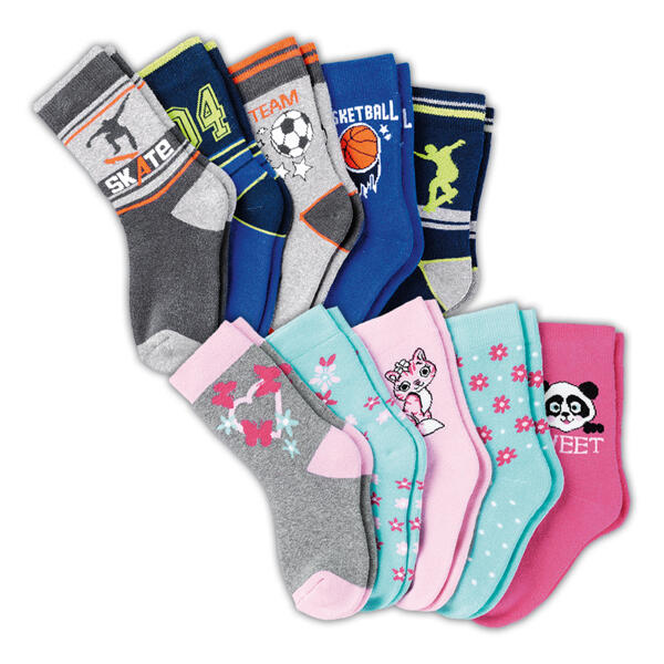 Vollfrottee-Socken 5 Paar