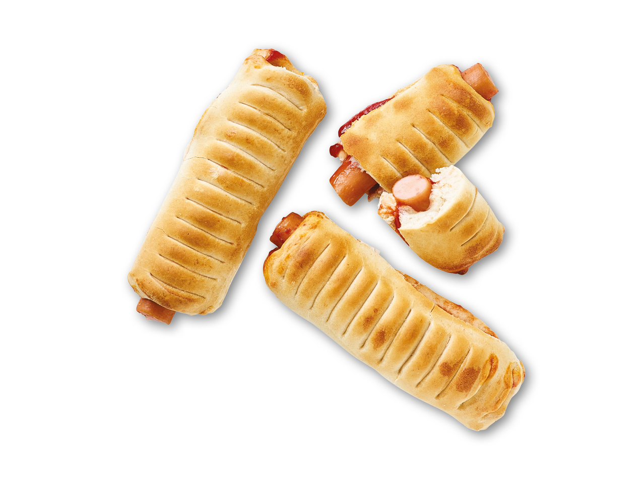 Stort pølsehorn
