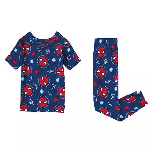 2 Piece Children's Spiderman Character Pajama Set, S 6/6X