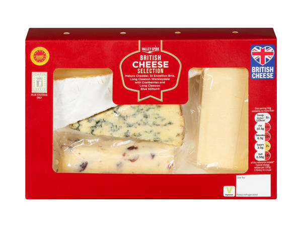 Valley Spire British Cheese Selection