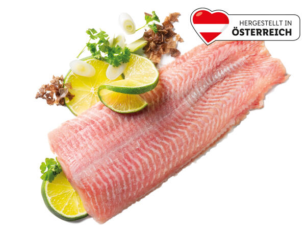 Frisches Welsfilet