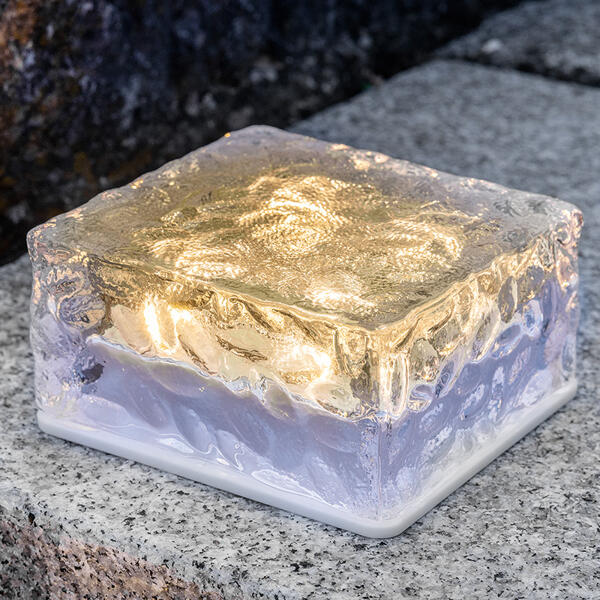 Solar-Glas-Leuchtstein
