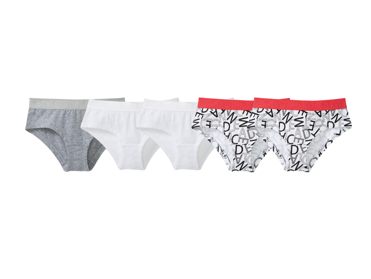 PEPPERTS(R) Trusser/hipster 5-pak