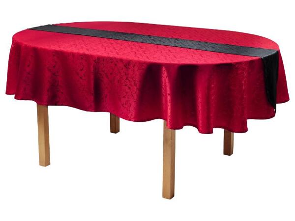 Žakárový ubrus s běhounem