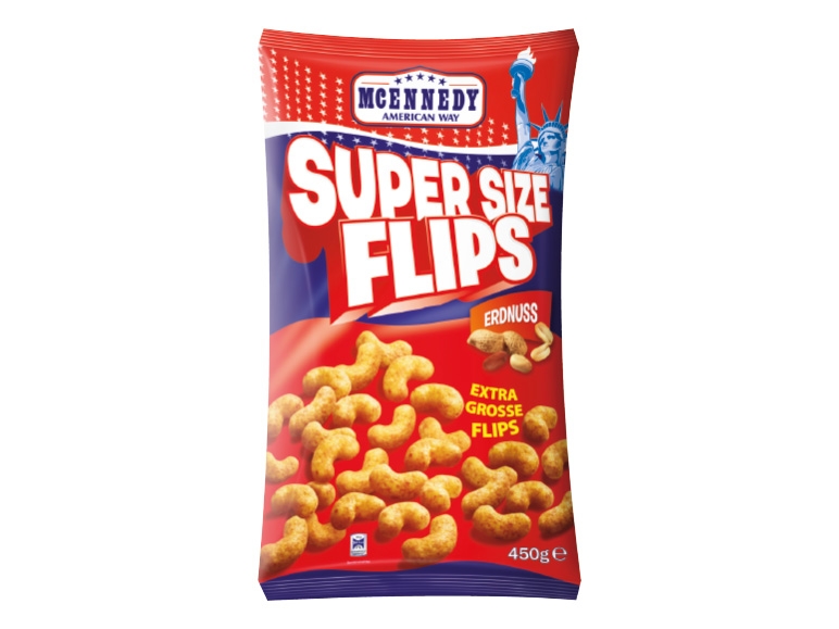 MCENNEDY Riesen-Erdnussflips