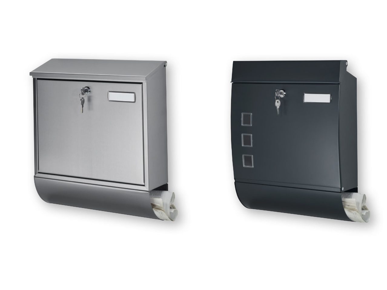 LIVARNO LIVING Stainless Steel Letterbox