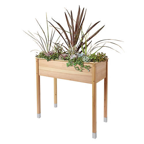 Wooden Raised Planter