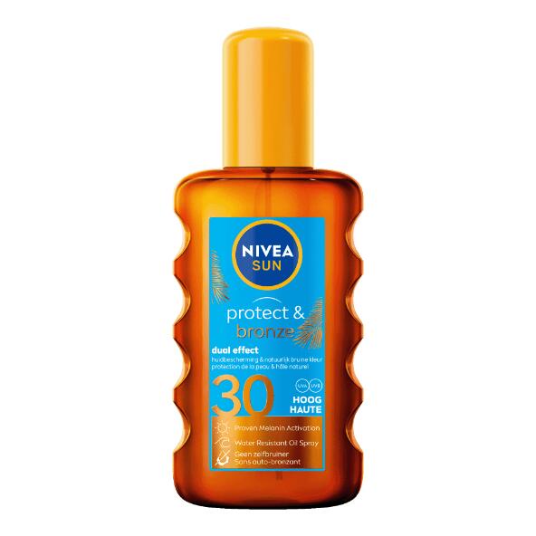 NIVEA SUN(R) 				Zonnebrandolie of -spray