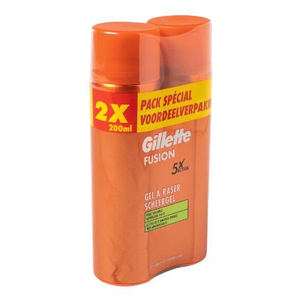 GILLETTE(R) 				Scheergel, 2 st.