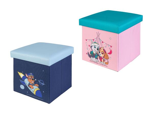 Siège et boîte de rangement Pat' Patrouille