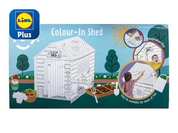 Play Inc Colour-In Playhouse
