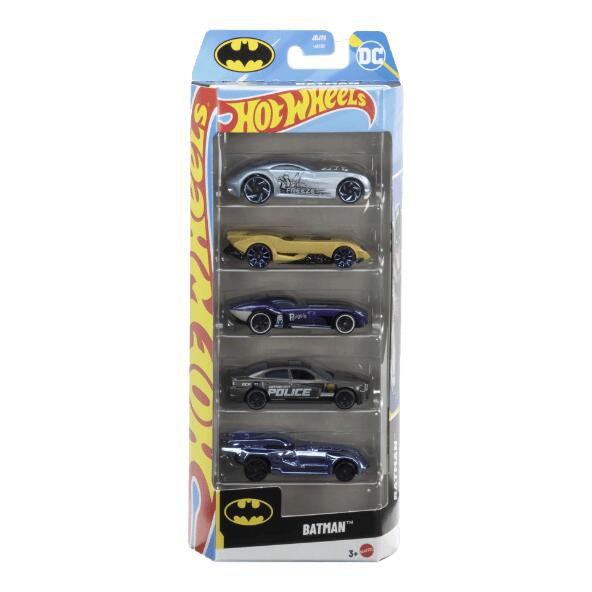 HOT WHEELS(R) 				Petites voitures, 5 pcs