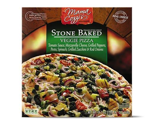 Mama Cozzi's Pizza Kitchen 
 Stone Baked Pizza Four Cheese or Veggie