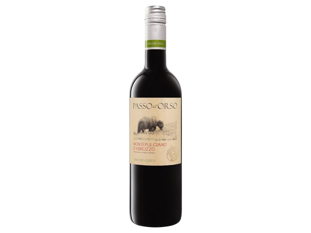 BIO Passo del Orso, Montepulciano d'Abruzzo DOC, 2
