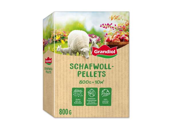Schafwollpellets