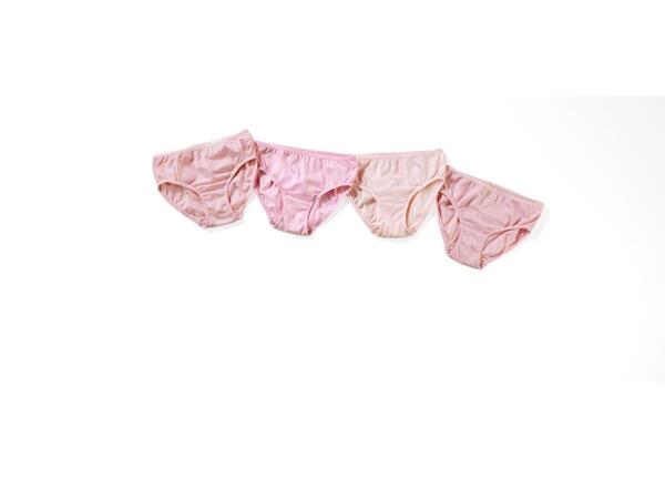Girls' briefs, 4 pieces