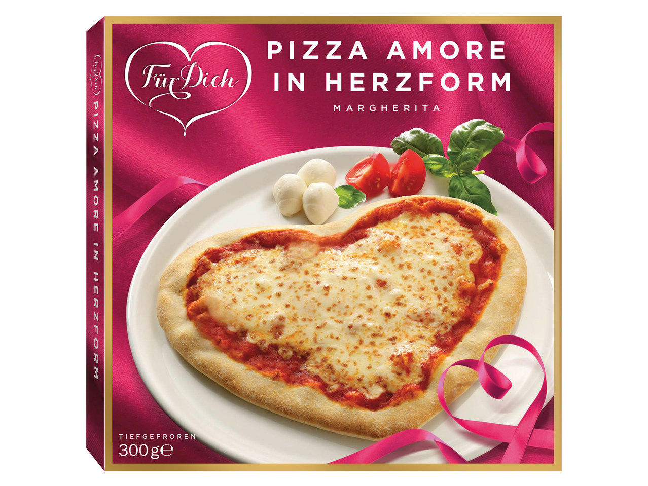 FÜR DICH Pizza Amore in Herzform