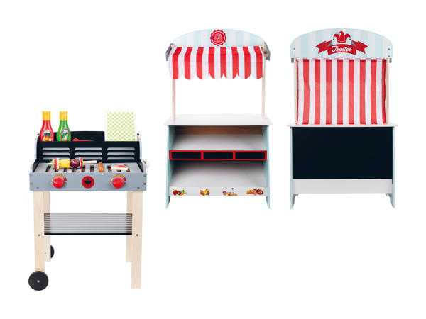 PLAYTIVE JUNIOR(R) 2-i-1 købmandsbutik og teater/ grill