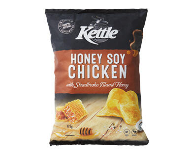 Kettle Honey Soy Chicken Slow Cooked Chips 175g
