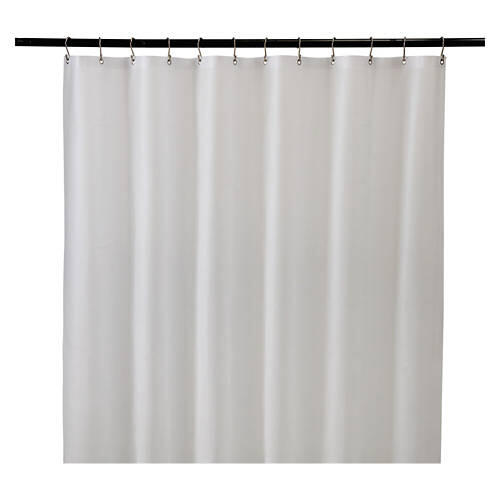72" x 72" Shower Curtain Liner, Gray