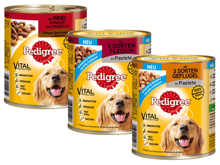 PEDIGREE Hundenassnahrung