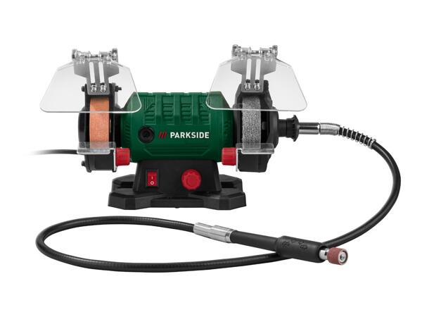 Parkside Double Bench Grinder with Flexible Drive Shaft
