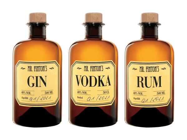 Gin, Vodka oder Rum