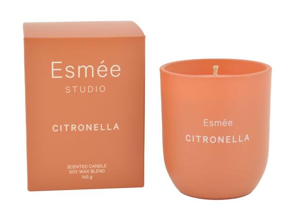 Bougie parfumée à la citronnelle premium Esmée