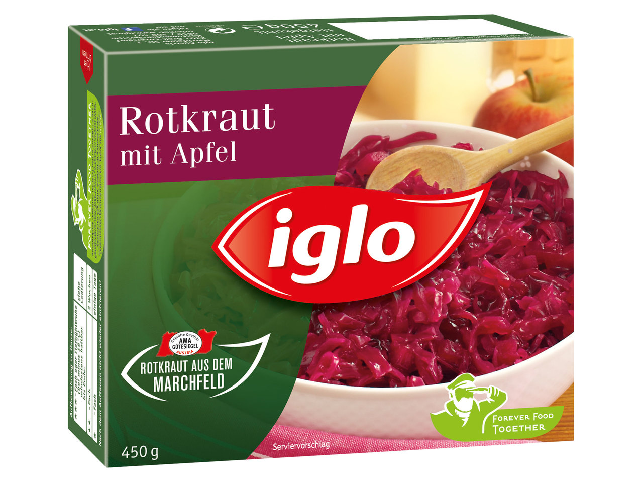 IGLO Rotkraut mit Apfel