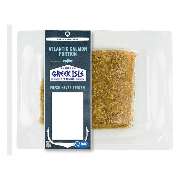 Atlantic Salmon Portion with Greek Isle Seasoning