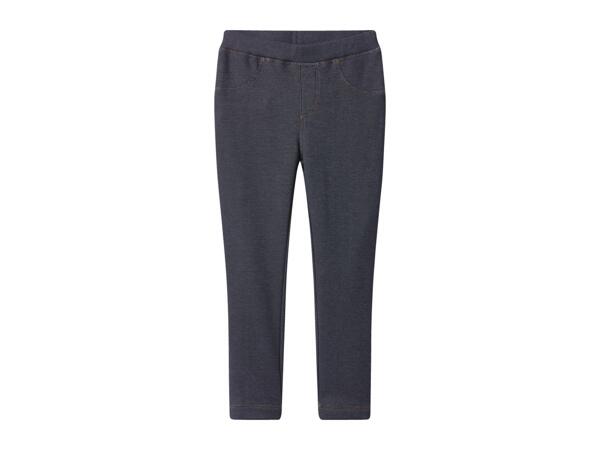 Lupilu Kids' Dark Blue Thermal Jeggings