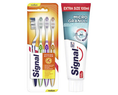 SIGNAL 
 CONFEZIONE COMBO CON SPAZZOLINO E DENTIFRICIO