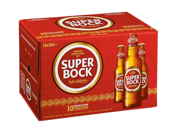 Birra Super Bock, in confezione da 24