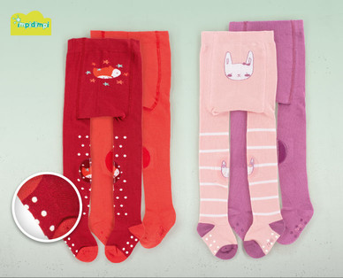 IMPIDIMPI Baby-Spielstrumpfhose, Doppelpkg.