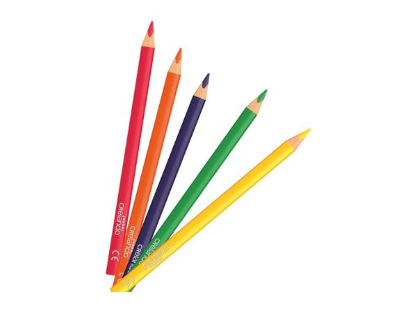 Crelando Jumbo Colouring Pencils - Pack of 12